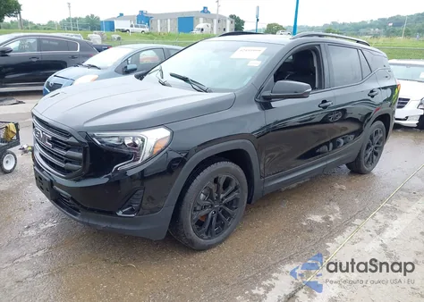 2021 GMC Terrain Fwd Slt z USA, uszkodzony, nr VIN 3GKALPEV5ML354781